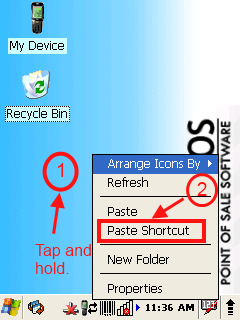 arrow_to_paste_shortcut_in_windows_ce.bmp
