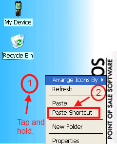 arrow_to_paste_shortcut_in_windows_ce.bmp