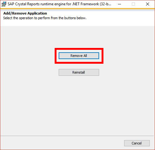 Sap Crystal Reports Runtime Engine For Net Framework 4.0